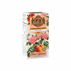 Čaj Basilur Fruit Wild Rose 25x2g