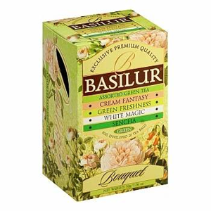 Čaj Basilur Green Bouquet 20x1,5g