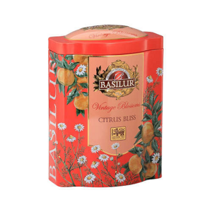 Čaj Basilur Vintage Blossoms Citrus Bliss dóza 100g