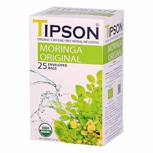 Čaj TIPSON Wellnes Organic Moringa Original 25x1,5g