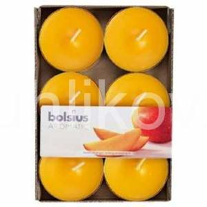 Čajová svíčka Maxi vonná BOLSIUS 6ks Exotic Mango