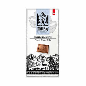 Čokoláda mléčná Finest Alpine Milk MILKBOY SWISS 100g