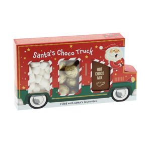 Čokoláda/pralinky/marshmallow krabička trucku 125g