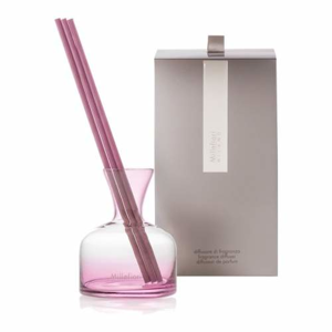 Difuzér Millefiori AIR váza sklo růžová 250ml