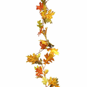 Girlanda listy dub umělá podzimní 180cm