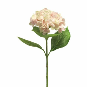 Hortenzie ROSANNA řezaná umělá bílo-růžová 66cm