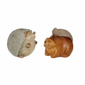 Ježek nebo veverka keramika více druhů 11cm