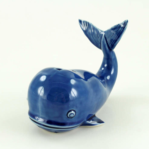 Kasička velryba porcelán 16cm