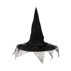Klobouk čarodějnický Halloween černý