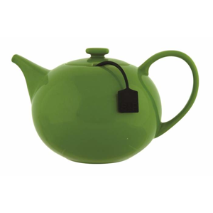 Konvice čajová se sítkem MY TEA keramika/silikon 650ml zelená
