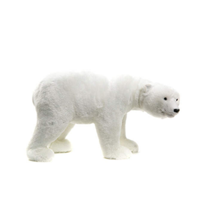 Medvěd polární plyšový  bílý 27cm