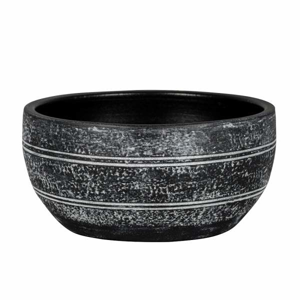 Miska GIRONA 1-03Z keramika černá 21cm