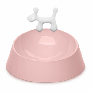 Miska plastová pro psa WOW růžovo-smetanová 21cm