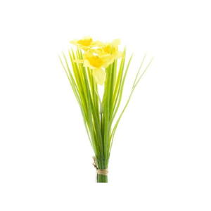 Narcis svazek umělý žlutý 3ks