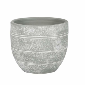 Obal GIRONA 1-01E keramika světle šedý 16cm