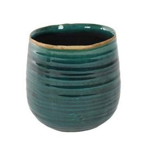 Obal IRIS keramika tyrkysová 15cm