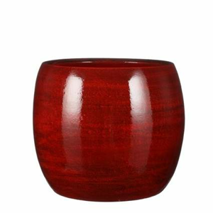 Obal kulatý LESTER keramika červená 24cm