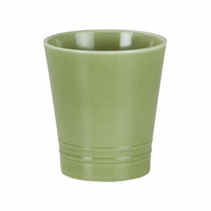 Obal orchidej GLASS PEAR 627/14 keramika zelená 14cm