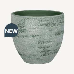 Obal TONDELA  keramika šedo/zelená 14cm