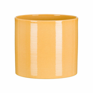 Obal ZABAIONE 828/14 keramika  žlutá 14cm