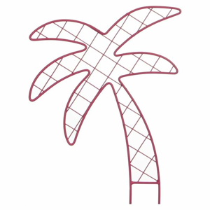 Opora kovová kaktus, pelikán, ananas nebo palma 35cm palma