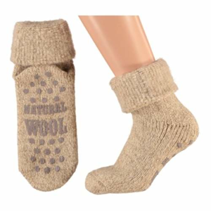Ponožky dětské vel.23-26 vlna béžová