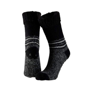 Ponožky pánské černé vel.39-42 vlna