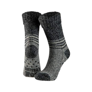 Ponožky pánské šedé vel.39-42 vlna