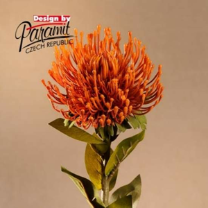 Protea řezaná umělá oranžová 73cm