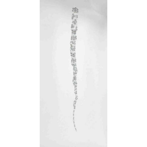 Rampouch z perel akrylový 60cm