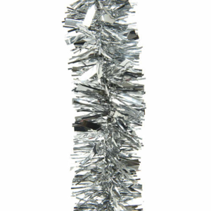 Řetěz vánoční stříbrný 75mmx2,7m