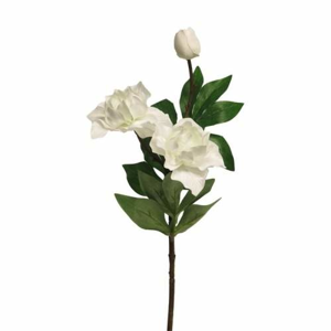 Růže divoká SOPHIA řezaná umělá 3 květy bílá 58cm