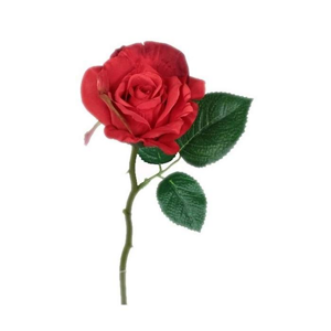 Růže EMY řezaná umělá červená 31cm