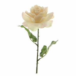 Růže ETS MADONNA řezaná umělá broskvová 67cm