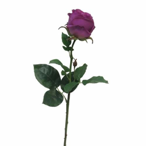 Růže ROSARIUM řezaná umělá purpurová 68cm