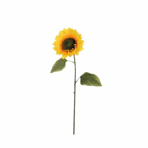 Slunečnice řezaná umělá žlutá 72cm