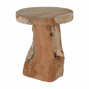 Stolek/stolička atyp teak přírodní 30cm