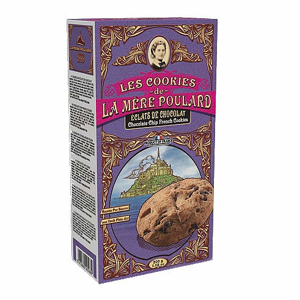 Sušenky Cookies with chocolate chips L.M.POULARD 200g