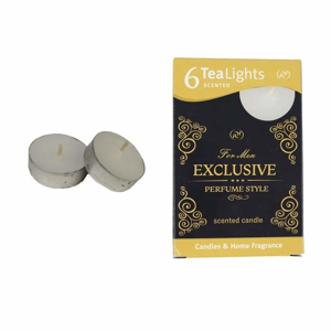 Svíčka čajová vonná Tea Lights 6ks Exclusive For Men