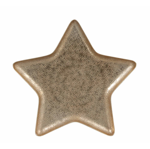 Tác kovový hvězda 24,5cm