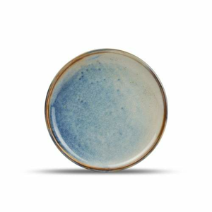 Talíř mělký NOVA porcelán modrá 15cm