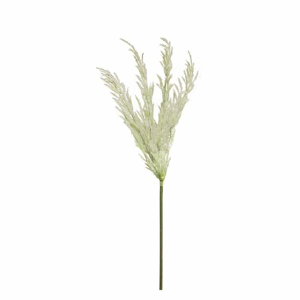 Tráva květ řezaná umělá bílá 99cm