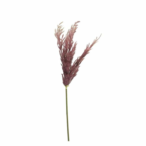 Tráva květ řezaná umělá červená 99cm