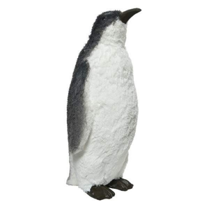 Tučňák stojící pěnový 48,5-59cm bílo-šedý mix tvarů tučnák stojící rovně