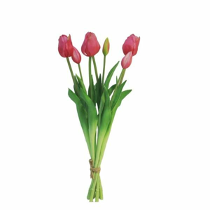 Tulipán SALLY svazek umělý vínová 7ks