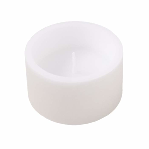 Válcová svíčka UNIPAR OTDOOR 6cm bílá
