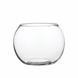Váza koule BOLLA sklo 18cm