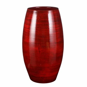 Váza LESTER keramika červená 70cm