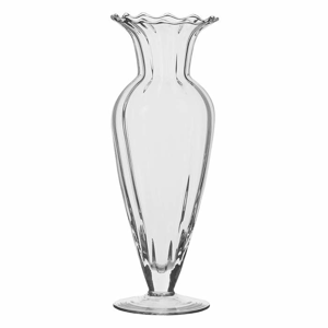 Váza skleněná JEANNE 43cm čirá