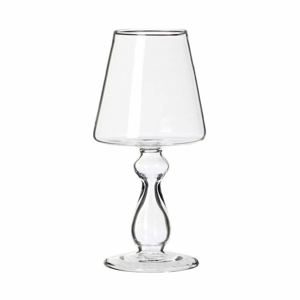 Váza skleněná stolní lampa 25cm